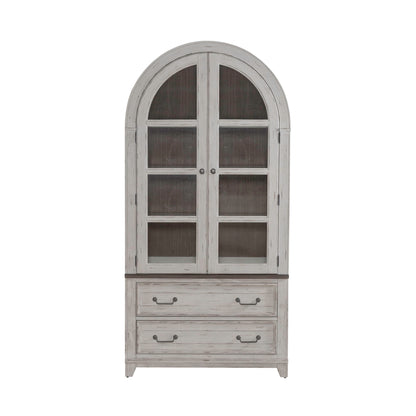 River Place - Curio Cabinet - White - Hornell Furniture Outlet