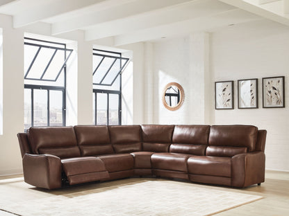 DeepWakes - Power Reclining Sectional - Hornell Furniture Outlet