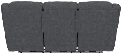 Trifecta - Sofa With 3 Recliners and Drop Down Table - Hornell Furniture Outlet