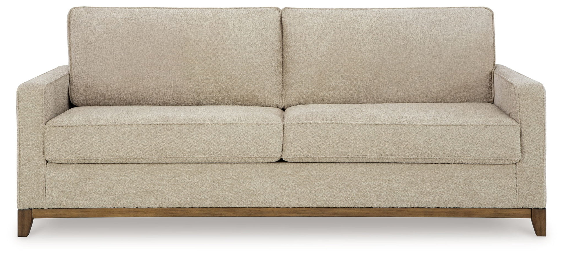 Arendale - Desert - Sofa With Dark Cushions - Hornell Furniture Outlet