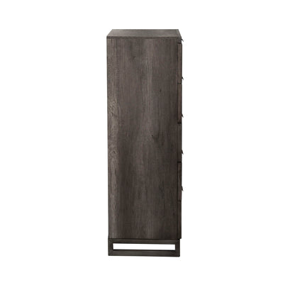 Tanners Creek - 5 Drawer Chest - Dark Gray - Hornell Furniture Outlet