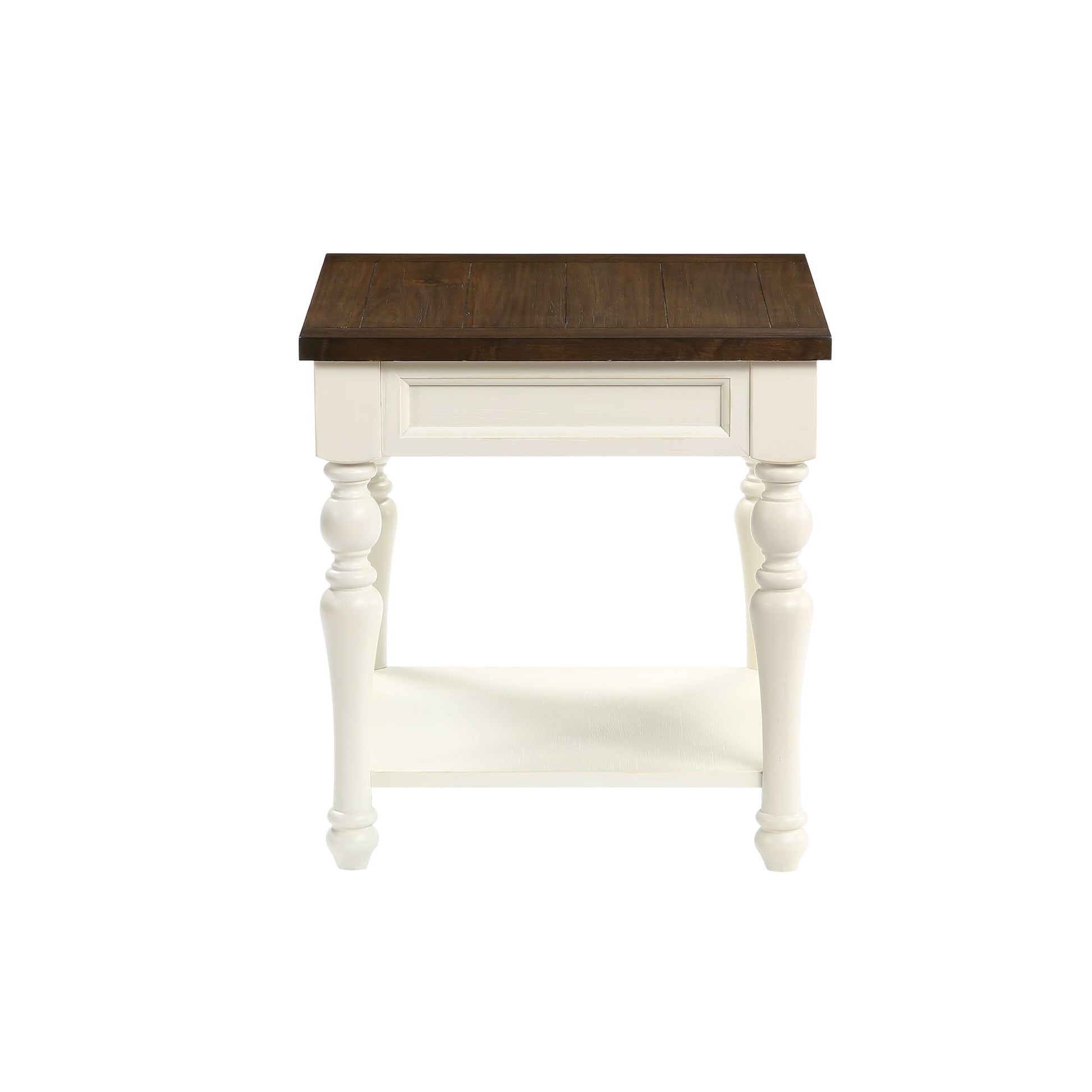 Joanna - End Table - White - Hornell Furniture Outlet