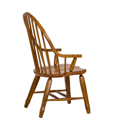 Treasures - Bow Back Arm Chair - Hornell Furniture Outlet