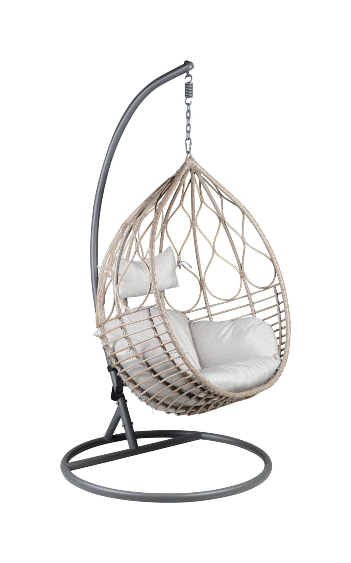 Lux - Basket Chair - White - Hornell Furniture Outlet