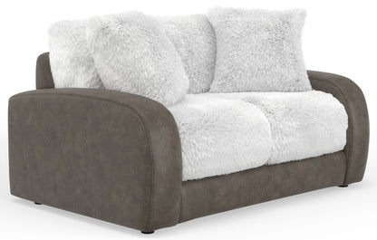 Snowball - Loveseat - Taupe - Hornell Furniture Outlet