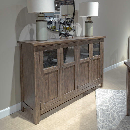 Midland Falls - Buffet - Dark Brown - Hornell Furniture Outlet