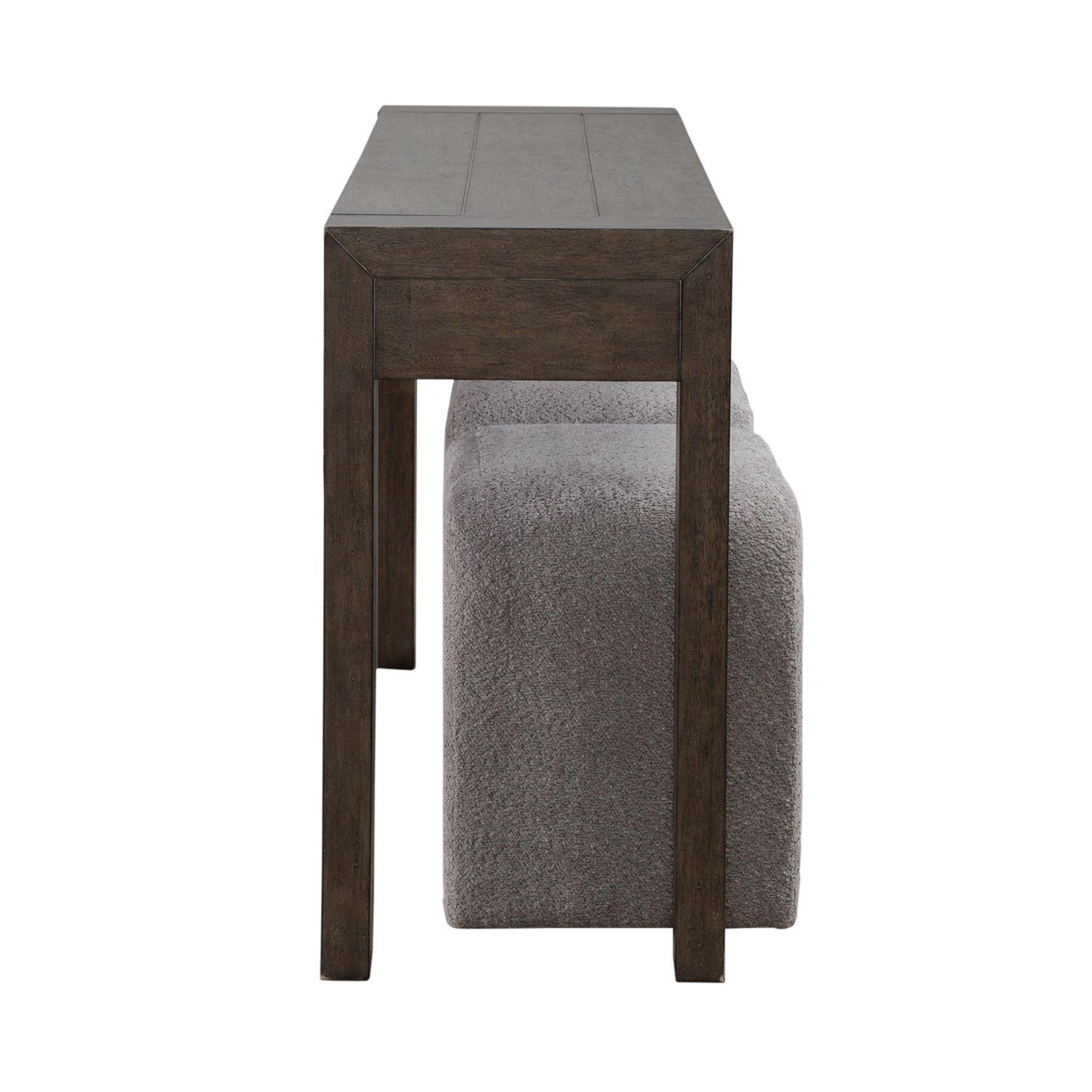 Cascade Falls - 3 Piece Set - Satin Espresso / Gray - Hornell Furniture Outlet