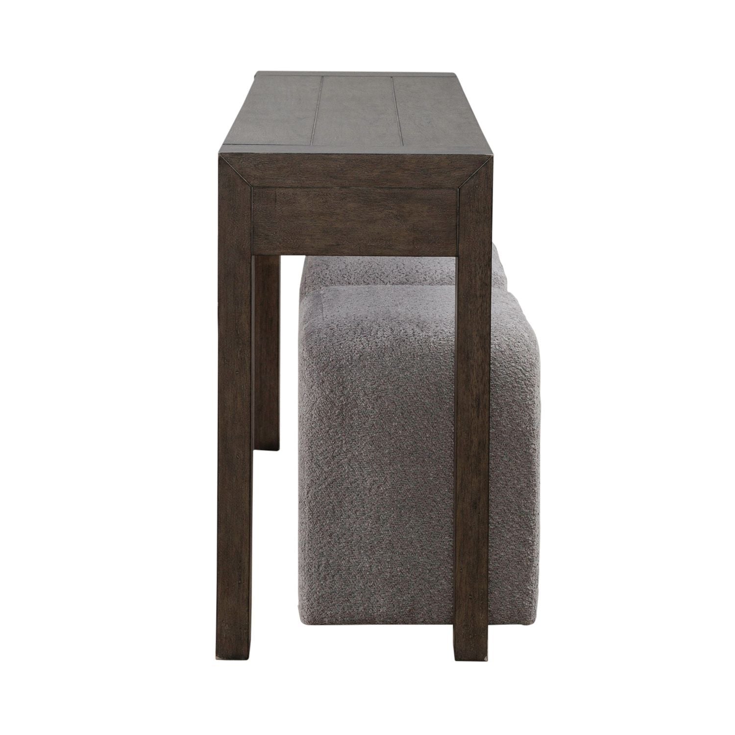 Cascade Falls - 3 Piece Set - Satin Espresso / Gray - Hornell Furniture Outlet