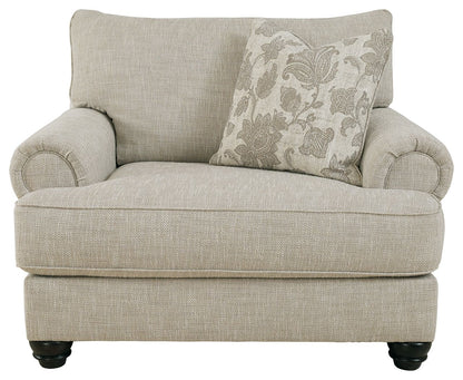 Asanti - Fog - Chair and a Half - Hornell Furniture Outlet
