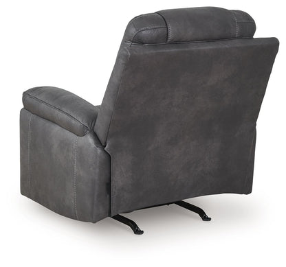 Stockworth - Granite - Rocker Recliner - Hornell Furniture Outlet