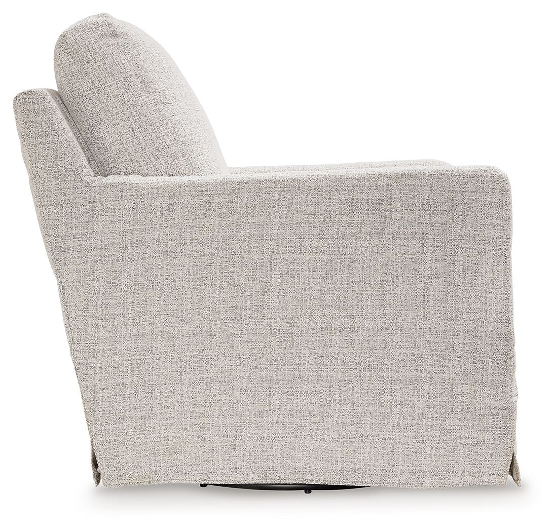 Nenana Next - gen Nuvella - Swivel Glider Accent Chair - Hornell Furniture Outlet