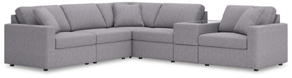 Modmax - Granite - Sectional - Hornell Furniture Outlet