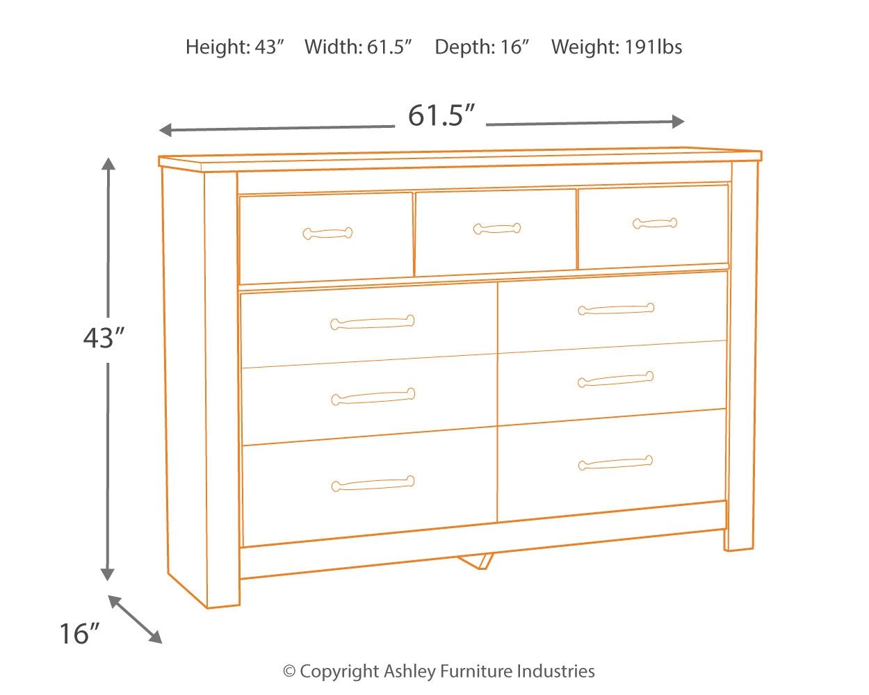 Bellaby - Dresser - Hornell Furniture Outlet