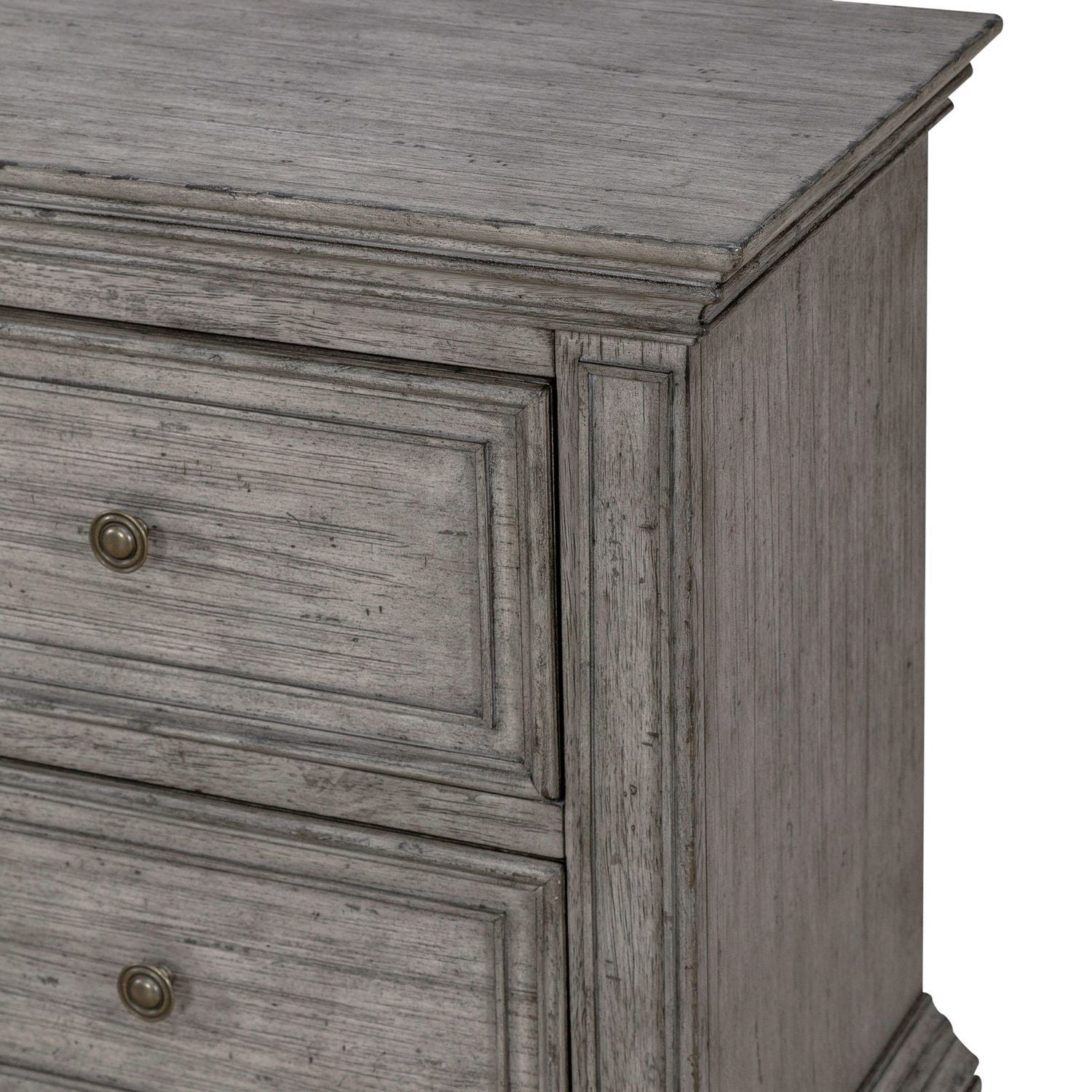 Big Valley - 2 Drawer Night Stand w/ Charging Station - Hornell Furniture Outlet