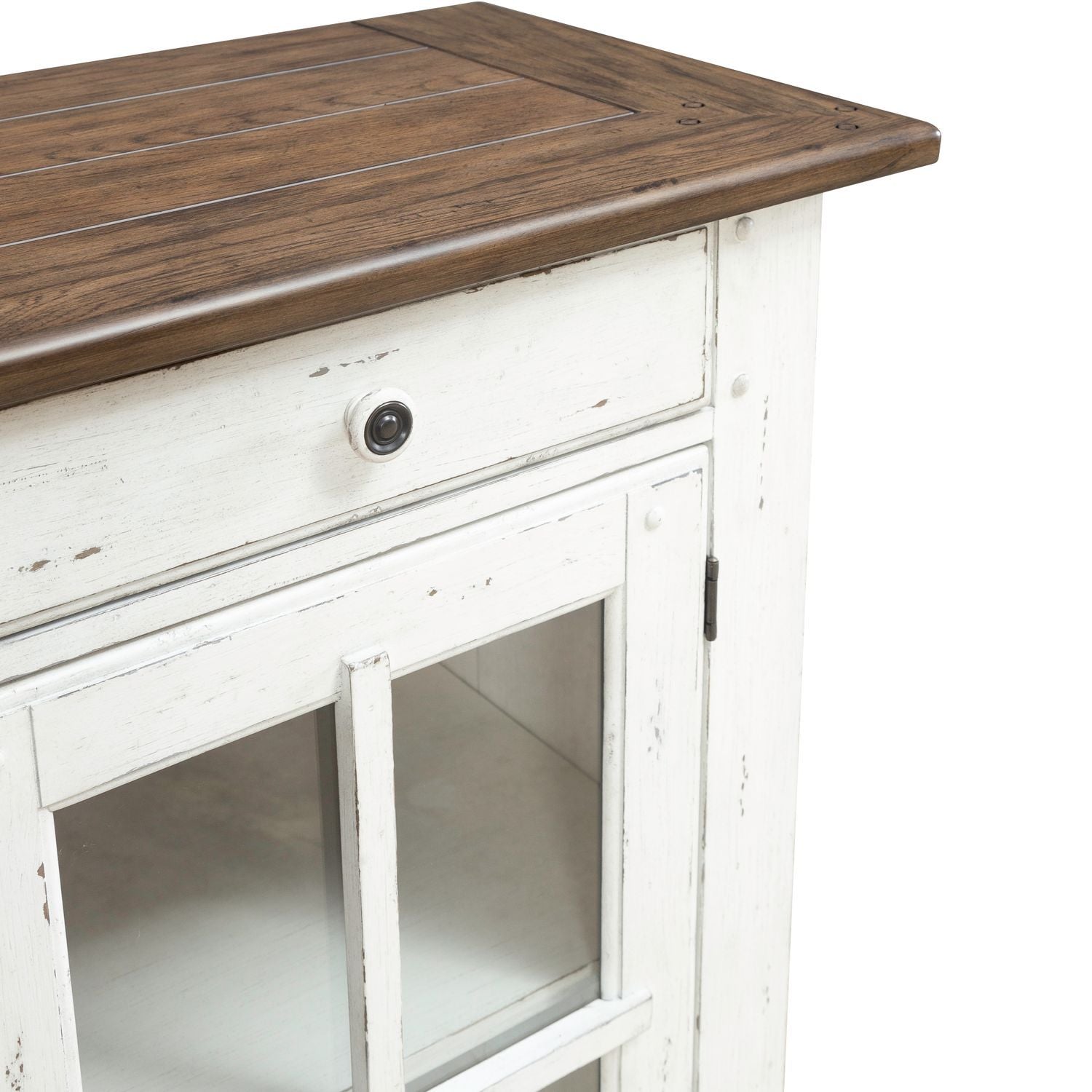 Al Fresco - Server - Graphite / Whitestone - Hornell Furniture Outlet