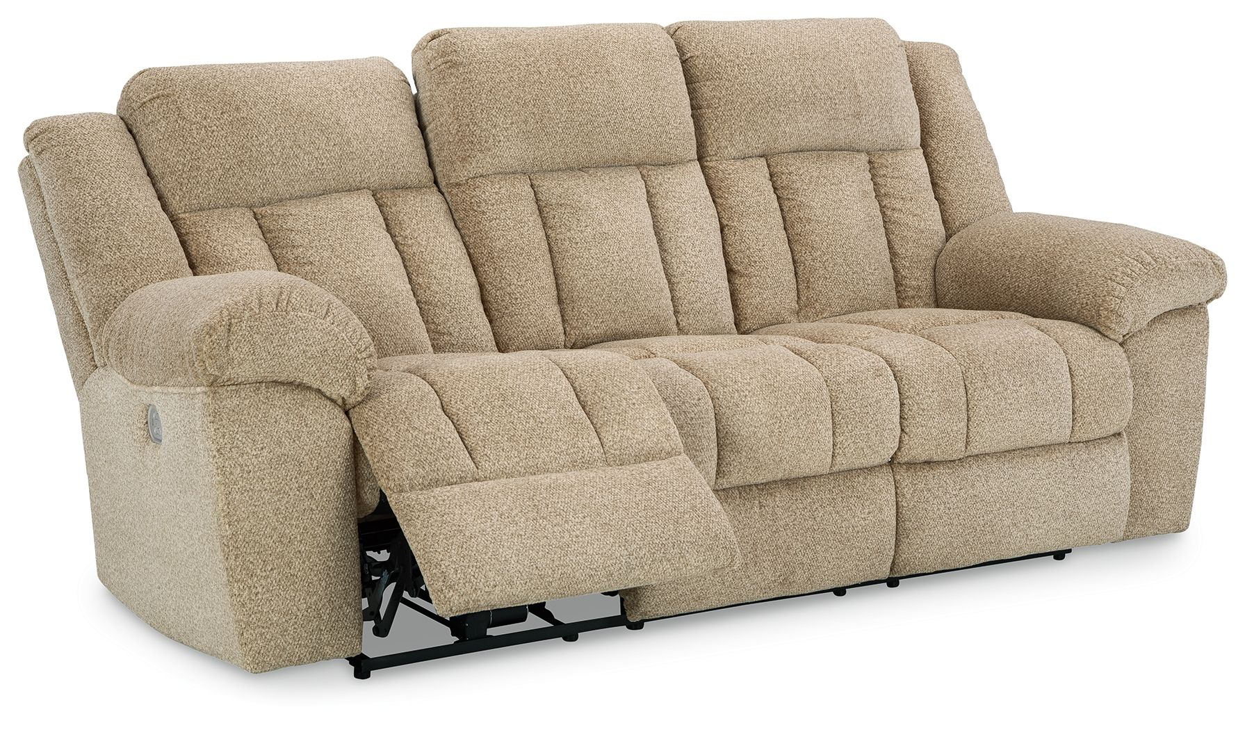 Tip - off - Power Reclining Sofa With Adj Headrest - Hornell Furniture Outlet