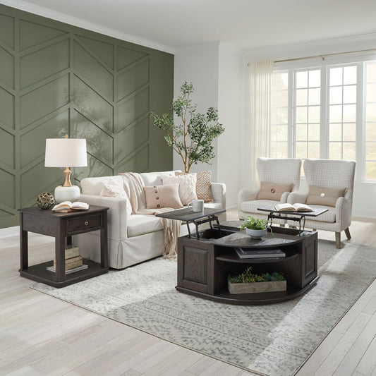 Wallace - 3 Piece Set - Brown - Hornell Furniture Outlet