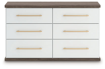 Kendanport - Six Drawer Dresser - Hornell Furniture Outlet