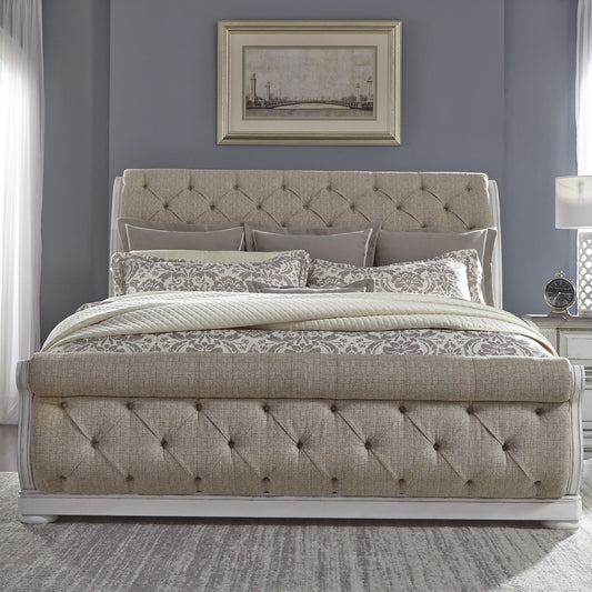 Abbey Park - Sleigh Bed - Hornell Furniture Outlet