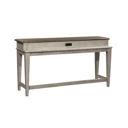 Heartland - Console Bar Table - White - Hornell Furniture Outlet