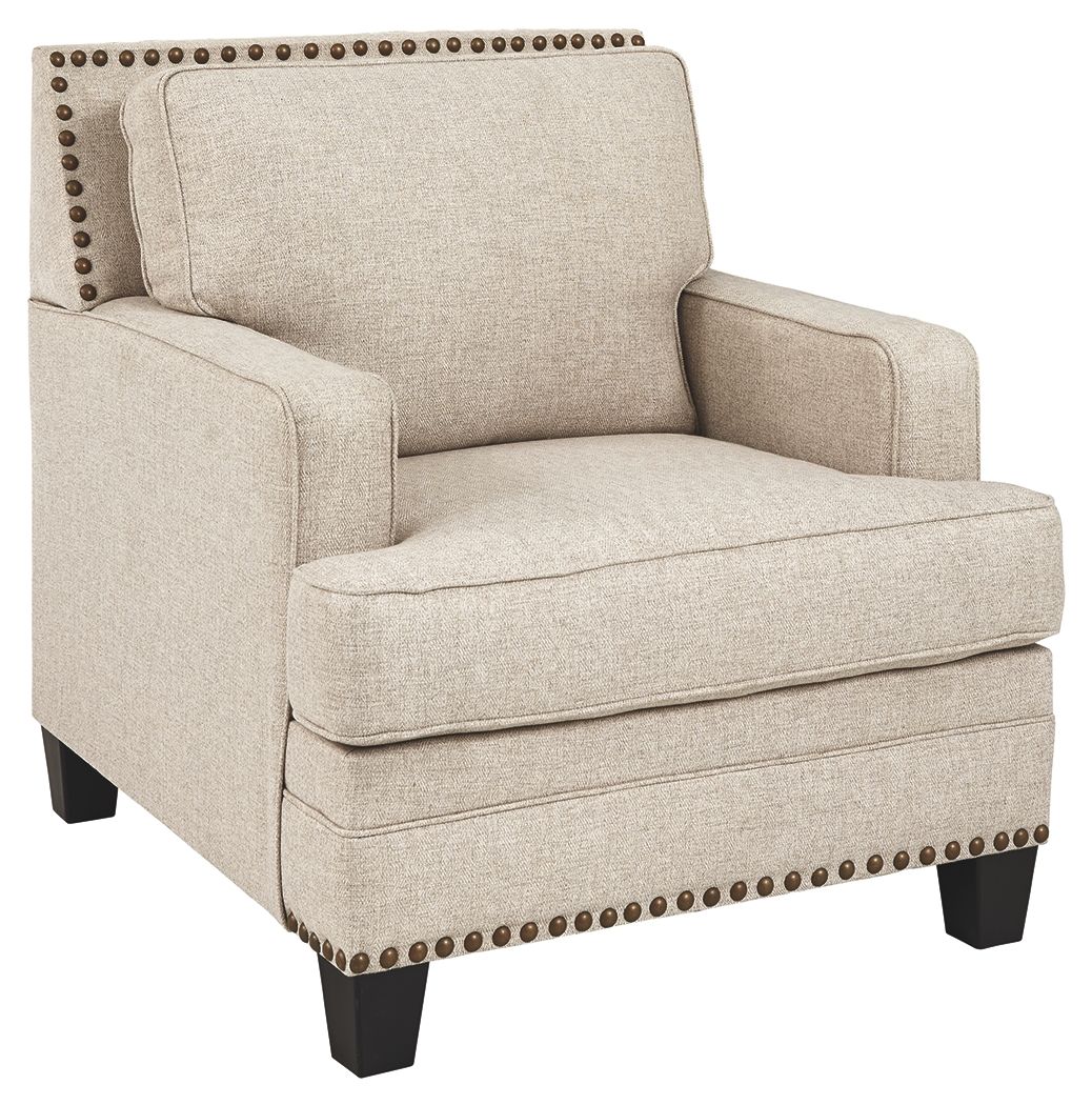 Claredon - Linen - Chair - Hornell Furniture Outlet