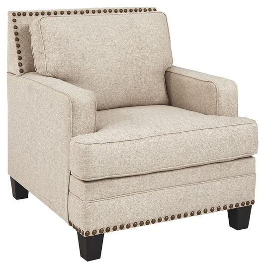 Claredon - Linen - Chair - Hornell Furniture Outlet