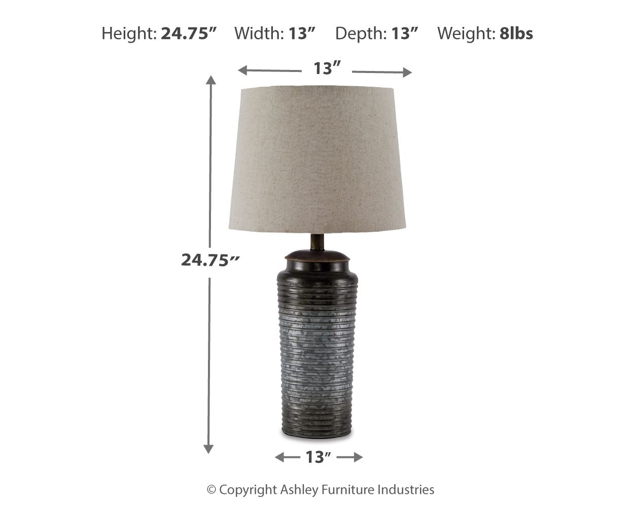 Norbert - Table Lamp - Hornell Furniture Outlet