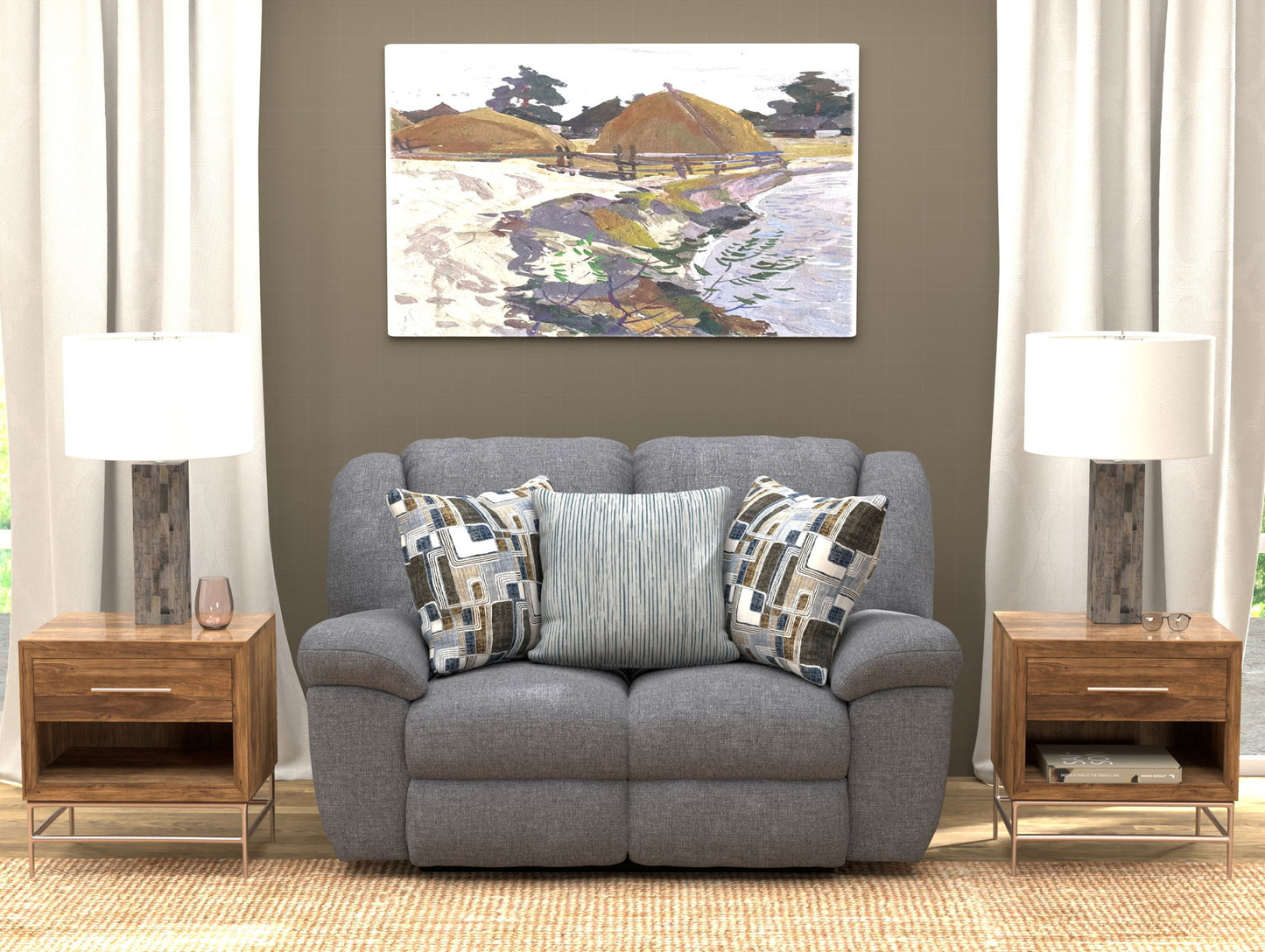 Trifecta - Reclining Loveseat - Hornell Furniture Outlet