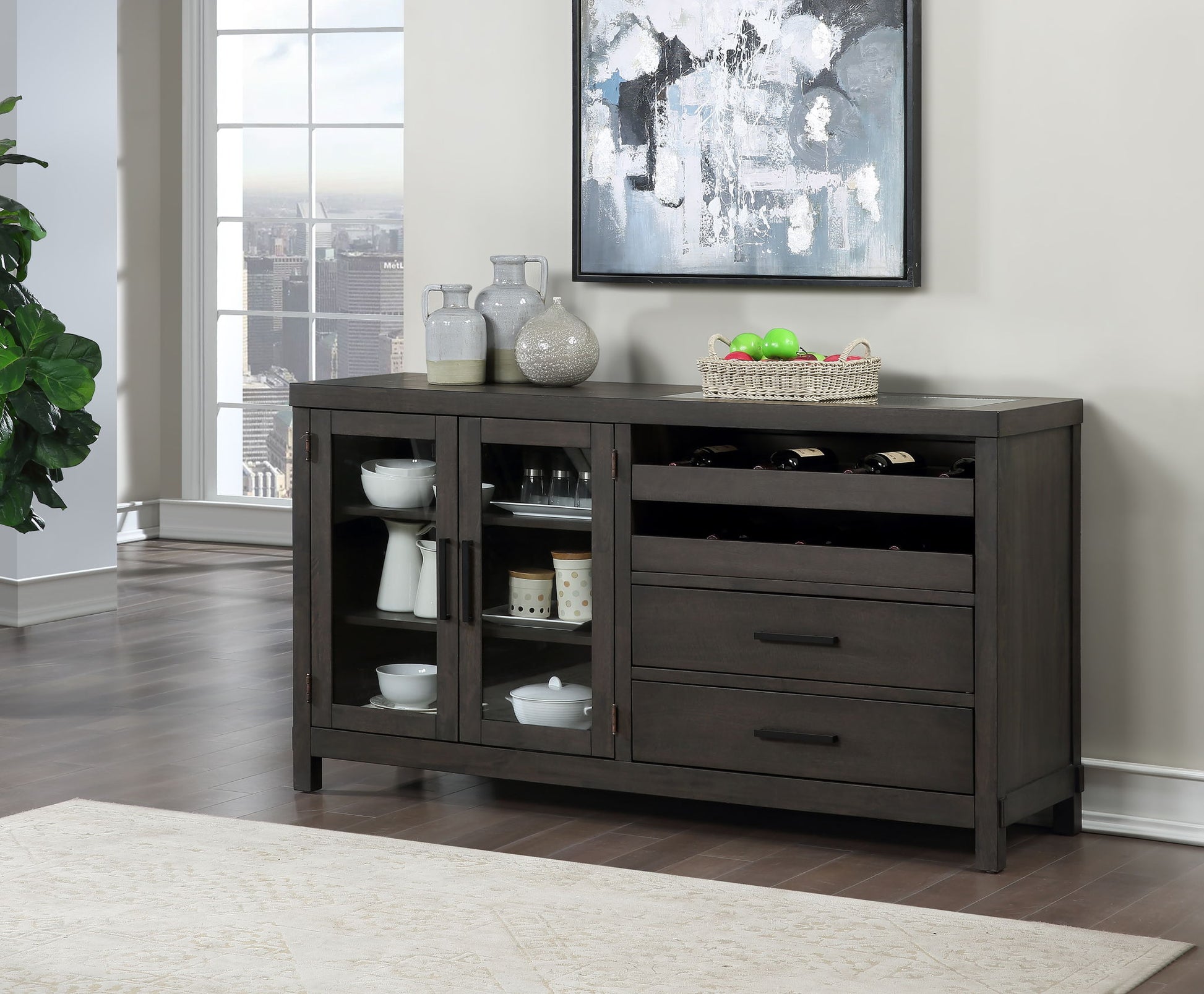 Napa - Server - Hornell Furniture Outlet