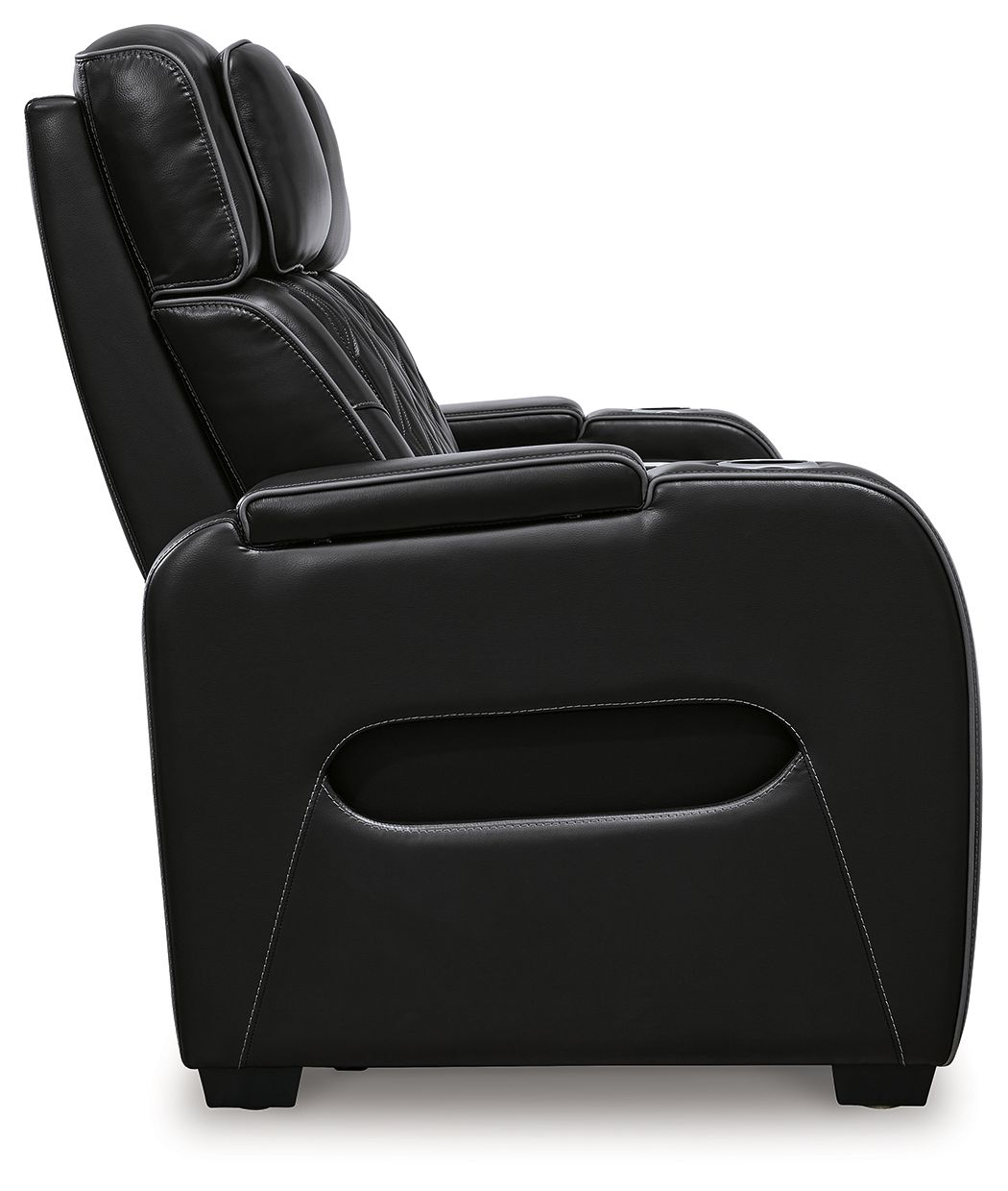Boyington - Black - 2 Pc. - Power Reclining Sofa And Loveseat - Hornell Furniture Outlet