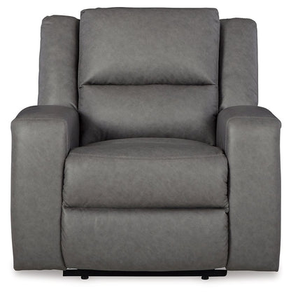 Brixworth - Slate - Zero Wall Recliner - Hornell Furniture Outlet