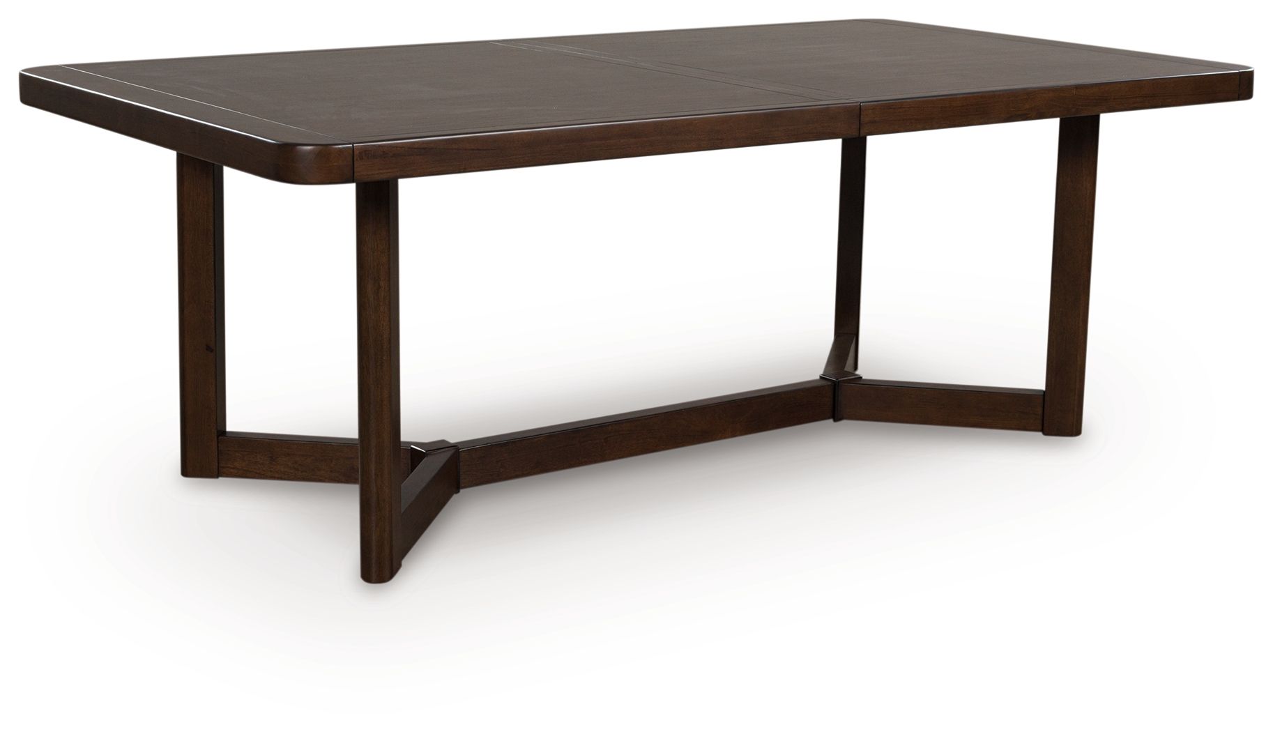Dilenno - Dark Brown - Rectangular Dining Room Extension Table - Hornell Furniture Outlet