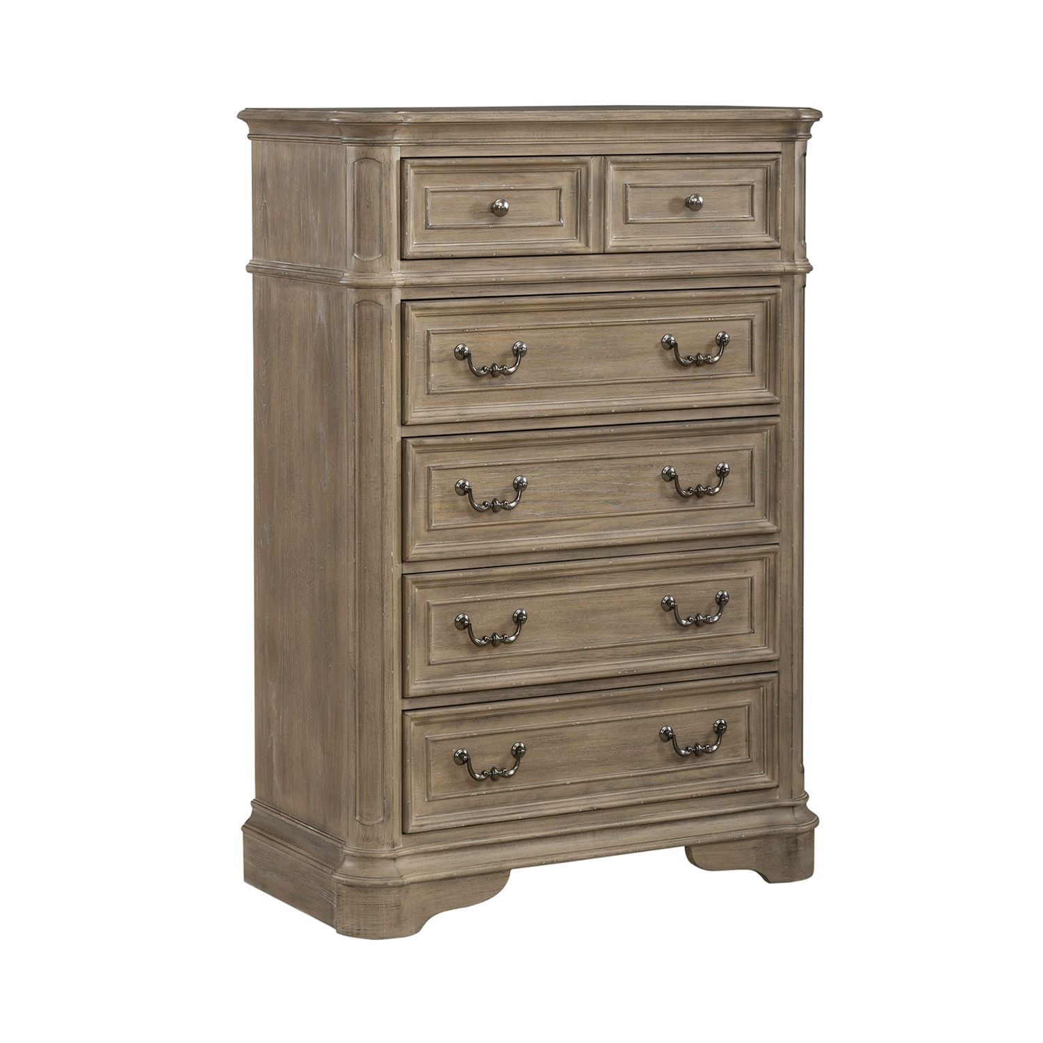 Magnolia Manor - 5 Drawer Chest - Hornell Furniture Outlet
