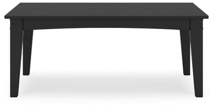 Hyland Wave - Rectangular Cocktail Table - Hornell Furniture Outlet
