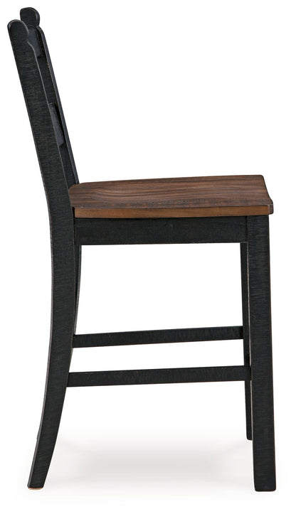 Valebeck - Counter Height Dining Room Set - Hornell Furniture Outlet