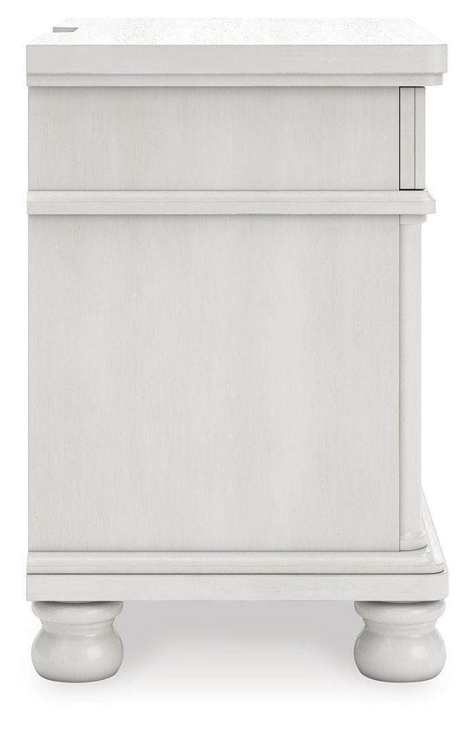 Rowlenstown - Three Drawer Night Stand - Hornell Furniture Outlet