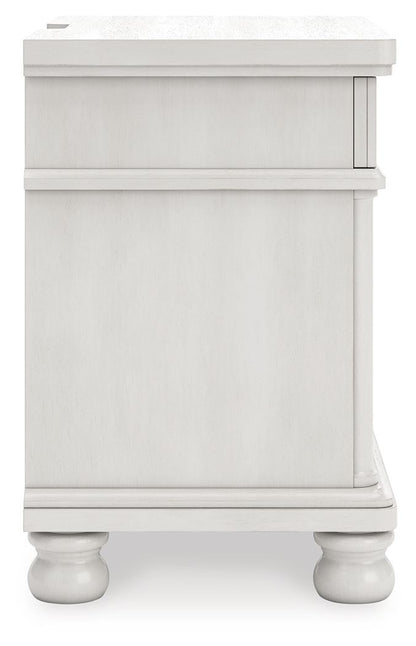 Rowlenstown - Three Drawer Night Stand - Hornell Furniture Outlet