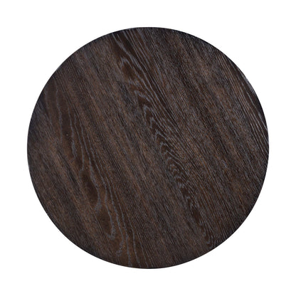 Weston - Round End Table - Brown - Hornell Furniture Outlet