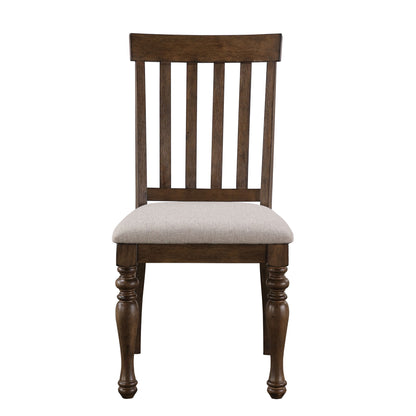 Joanna - Side Chair (Set of 2) - Brown - Hornell Furniture Outlet