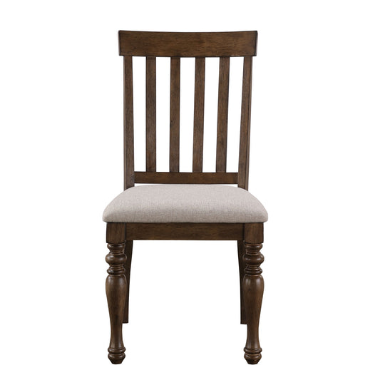 Joanna - Side Chair (Set of 2) - Brown - Hornell Furniture Outlet