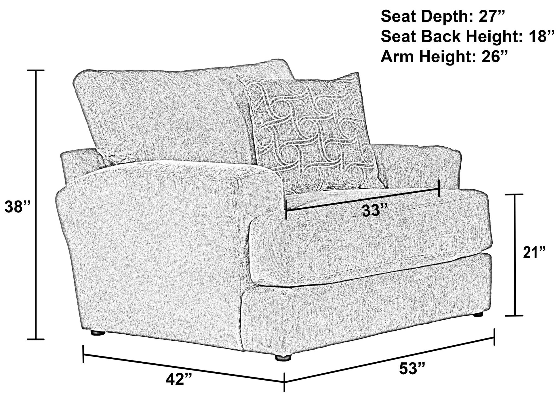 Lamar - Chair - Hornell Furniture Outlet