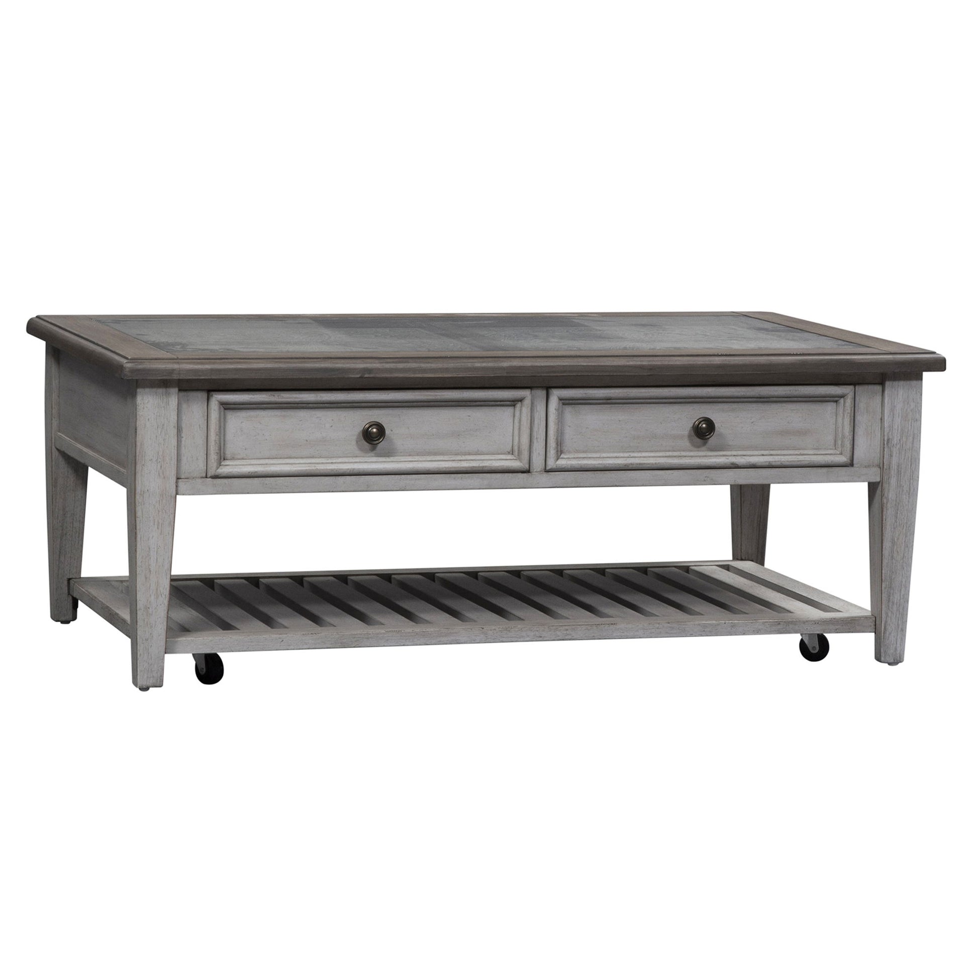 Heartland - 3 Piece Table Set - White - Hornell Furniture Outlet
