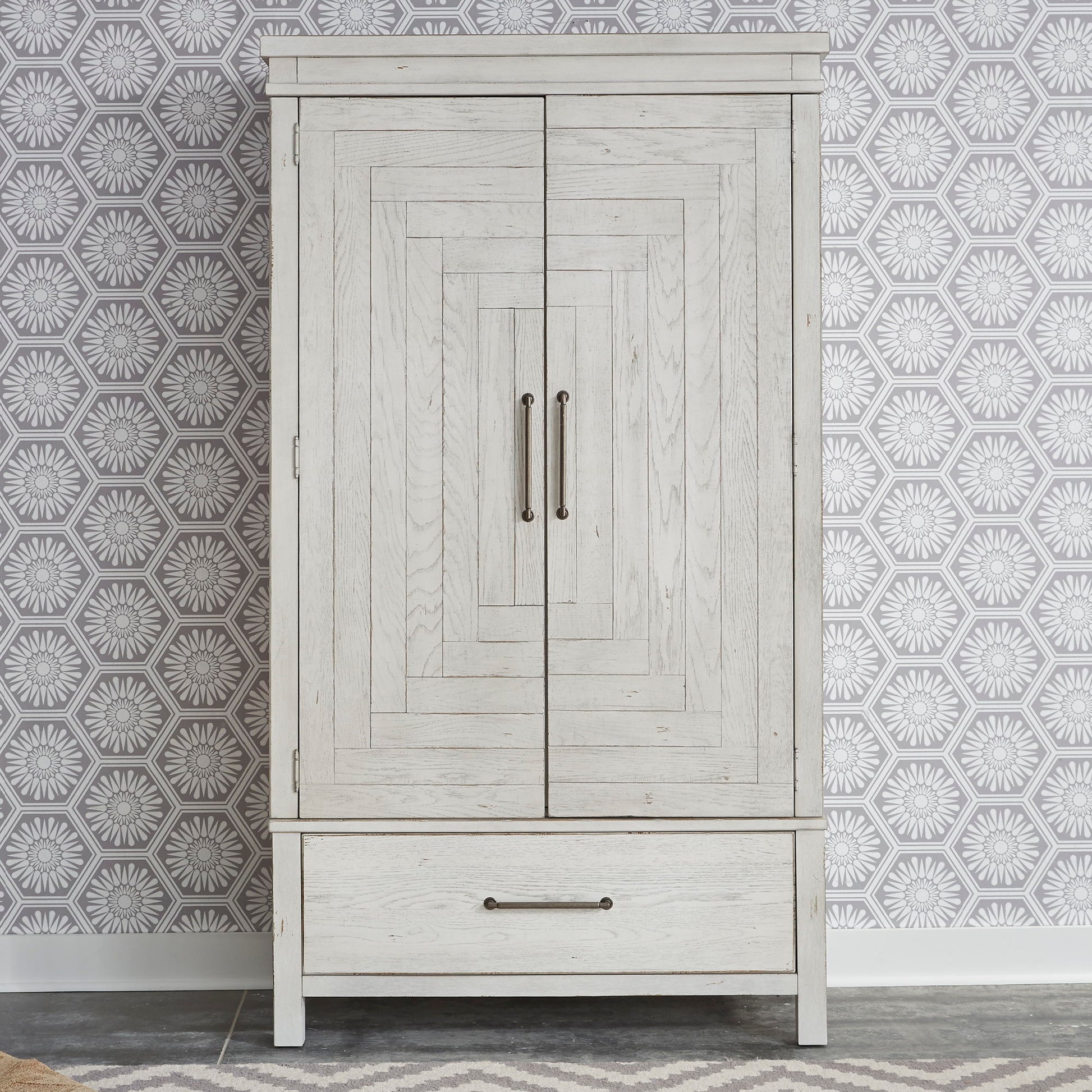 Modern Farmhouse - Armoire - Hornell Furniture Outlet