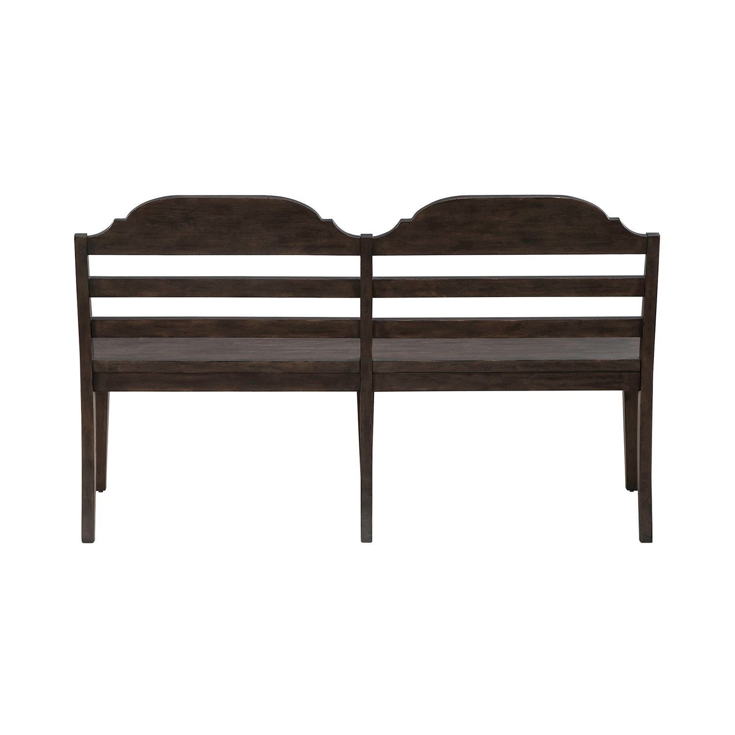 Paradise Valley - Ladder Back Bench (RTA) - Dark Brown - Hornell Furniture Outlet