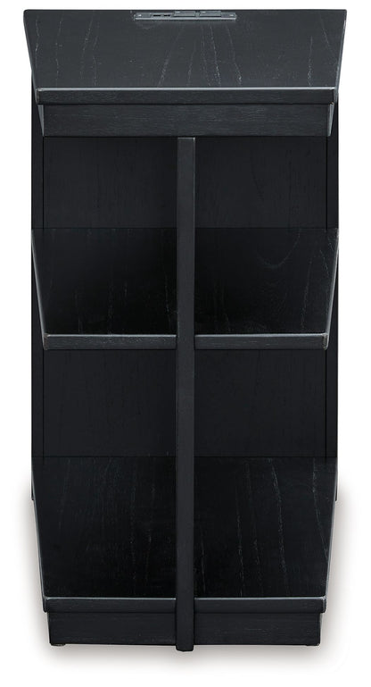 Winbardi - Black - Chair Side End Table - Hornell Furniture Outlet