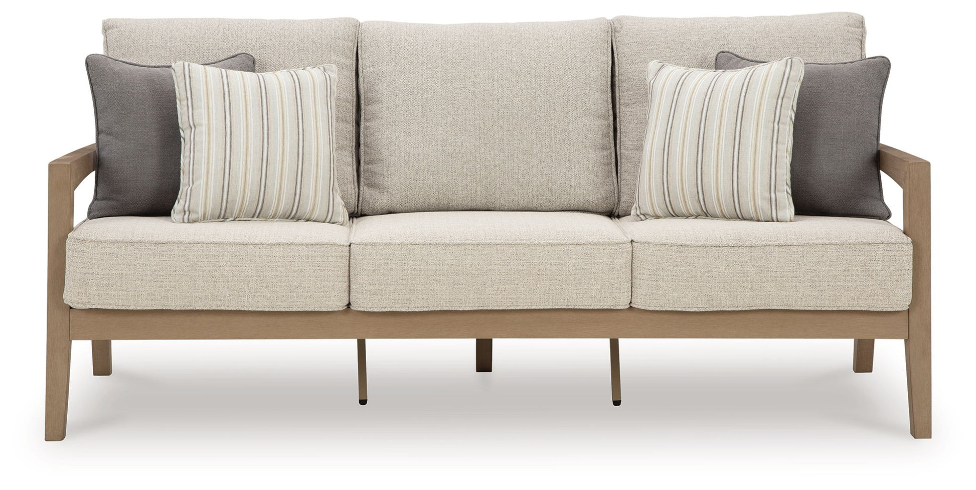 Hallow Creek - Driftwood - Sofa With Cushion - Hornell Furniture Outlet
