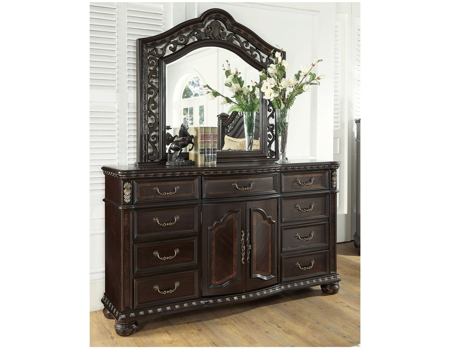Monte Carlo - Dresser - Dark Brown - Hornell Furniture Outlet