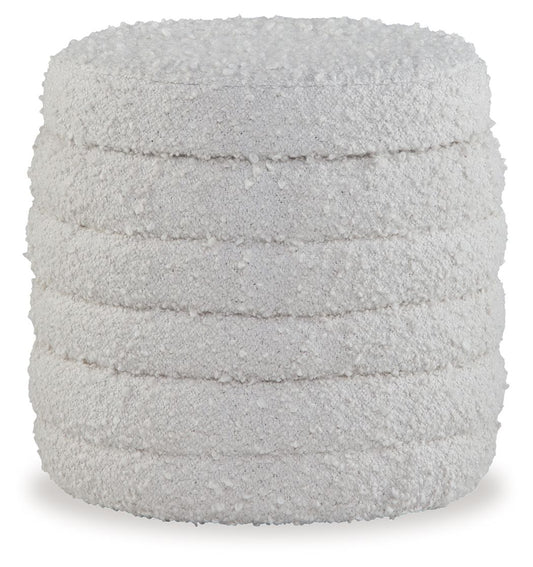 Duntler - Ivory - Storage Ottoman - Hornell Furniture Outlet