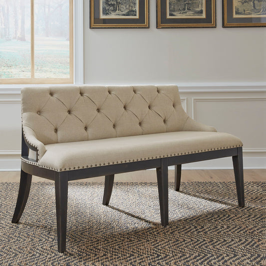 Americana Farmhouse - Upholstered Shelter Dining Bench - Hornell Furniture Outlet