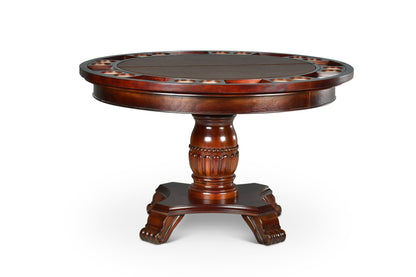 Tournament - Dining and Game Table - Dark Brown - Hornell Furniture Outlet